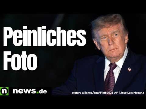 US-Präsident blamiert sich mit peinlichem Foto - und merkt es nicht einmal