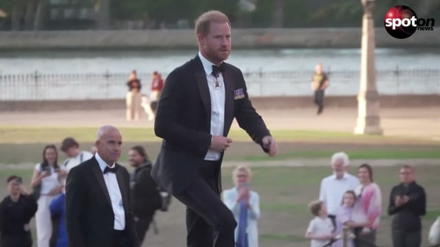 Prince Harry Makes First Public Appearance Since Returning to England