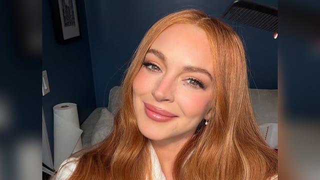 Fans sind entzückt: Lindsay Lohan trägt die Haare wieder rot
