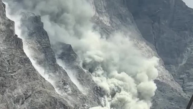 Schweizer Wahrzeichen bröckelt: Massiver Felssturz am Matterhorn