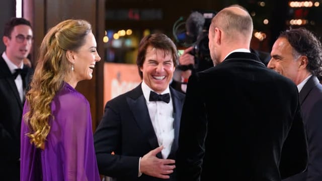 Bei Filmpremiere: Kate und William stehlen Tom Cruise die Show