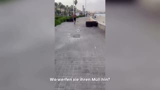 Jürgen Milski schimpft über Müll am Ballermann