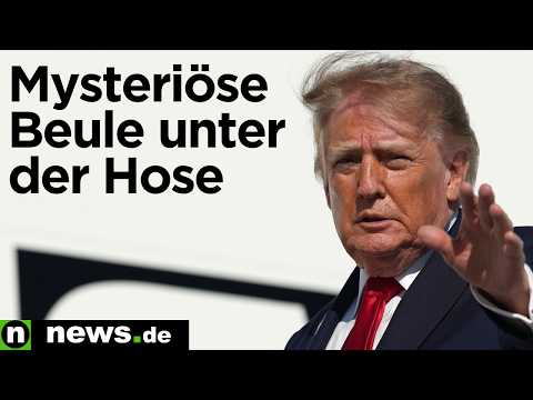 Mysteriöse Beule unter der Hose - Trump-Spekulationen explodieren