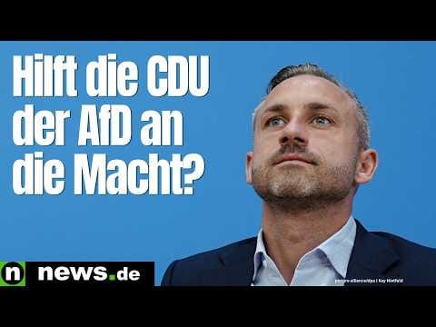Ulrich Siegmund: Hilft die CDU der AfD an die Macht? Siegmunds Machtplan sorgt für Unruhe
