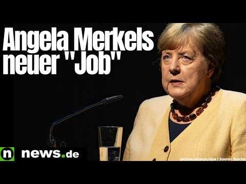 Angela Merkel: Neuer "Job" für Altkanzlerin – Merkel greift zur Schaufel