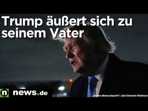 Donald Trump: "Er hätte es mir erlaubt" - Trump-Antwort über seinen Vater überrascht
