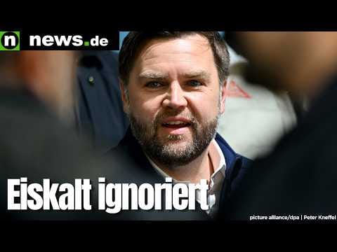 J.D. Vance: "So sieht vollkommene Demütigung aus" - US-Vize eiskalt ignoriert