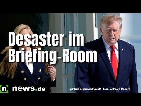 Trump-News der Woche: Bizarre Machtdemonstration und Desaster im Briefing-Room
