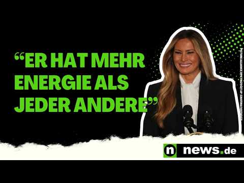 "Er hat mehr Energie als jeder andere" - Spott für schwärmende First Lady