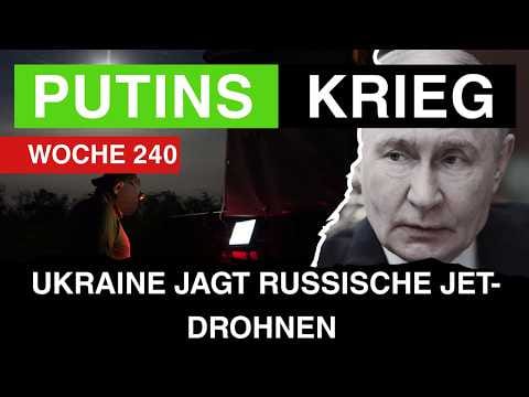 Putins Krieg: Ukraine jagt russische Jet-Drohnen