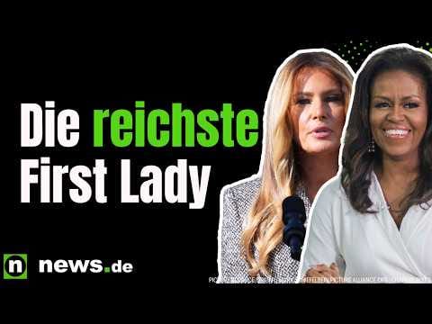 Melania Trump, Michelle Obama und Jill Biden: Welche First Lady verdiente am meisten?
