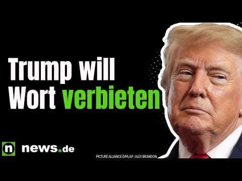 Donald Trump: Jetzt will er ein Wort "offiziell verbieten" - Trump blamiert sich mit Ankündigung