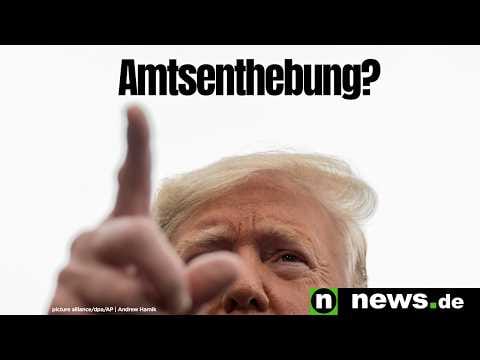 Trump-News der Woche: US-Präsident in Rage wegen Amtsenthebungs-Plan - da brach es aus ihm heraus