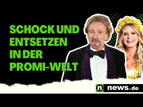 Frische Promi-News: Todesmeldung, Krebs-Beichte und Entsetzen bei Heidi Klum