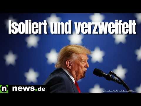 Donald Trump: Isoliert und verzweifelt - Experte warnt vor Trump-Zustand