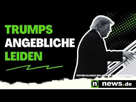 Donald Trump: Demenz, körperlicher Verfall, Inkontinenz - die angeblichen Leiden des US-Präsidenten