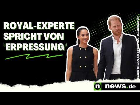 Prinz Harry und Herzogin Meghan: Royal-Experte spricht von "Erpressung"