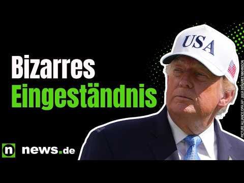 Donald Trump: Trumps bizarres Eingeständnis – US-Präsident spricht über miesen Job