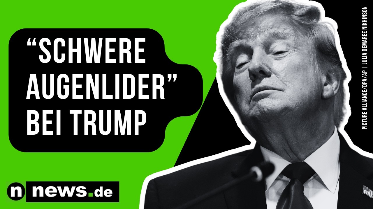 Donald Trump und Xi Jinping: US-Präsident verliert den Kampf gegen "schwere Augenlider"