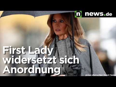 Melania Trump: First Lady widersetzt sich Anordnung und ignoriert Trumps Verbannung