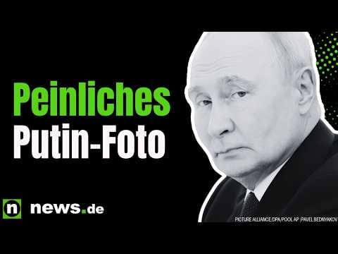 Wladimir Putin: "Ist wirklich ein Zwerg" - nach diesem Foto hagelt es Spott für den Kremlchef
